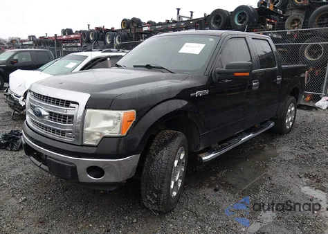 2013 Ford F-150 Xlt from USA, damaged, VIN 1FTFW1EF4DKD55081